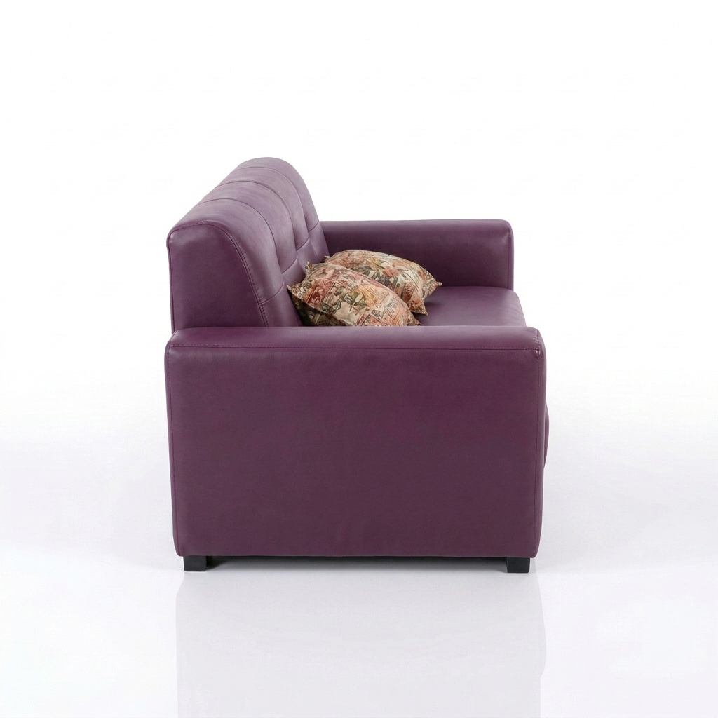 Leather Fabric 2-Seater Sofa (Model: OSCAR-SOFA-2P002)