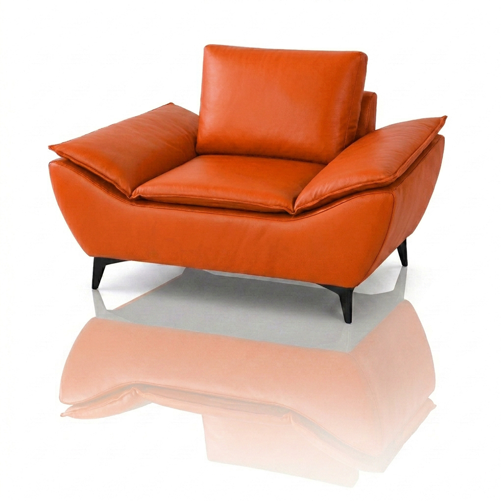 Leather Fabric Sofa Chair (Model: OSCAR-SOFA-3P001)