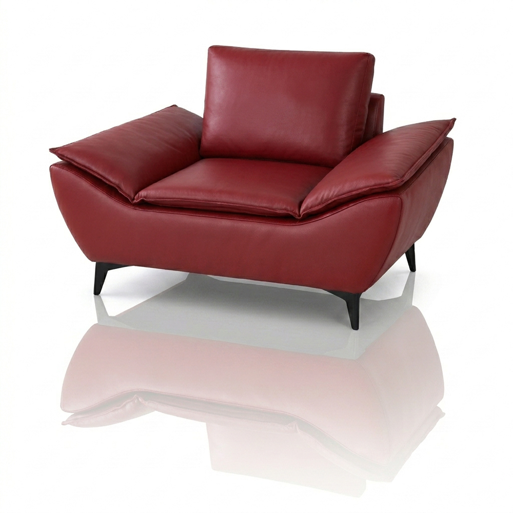 Leather Fabric Sofa Chair (Model: OSCAR-SOFA-3P001)