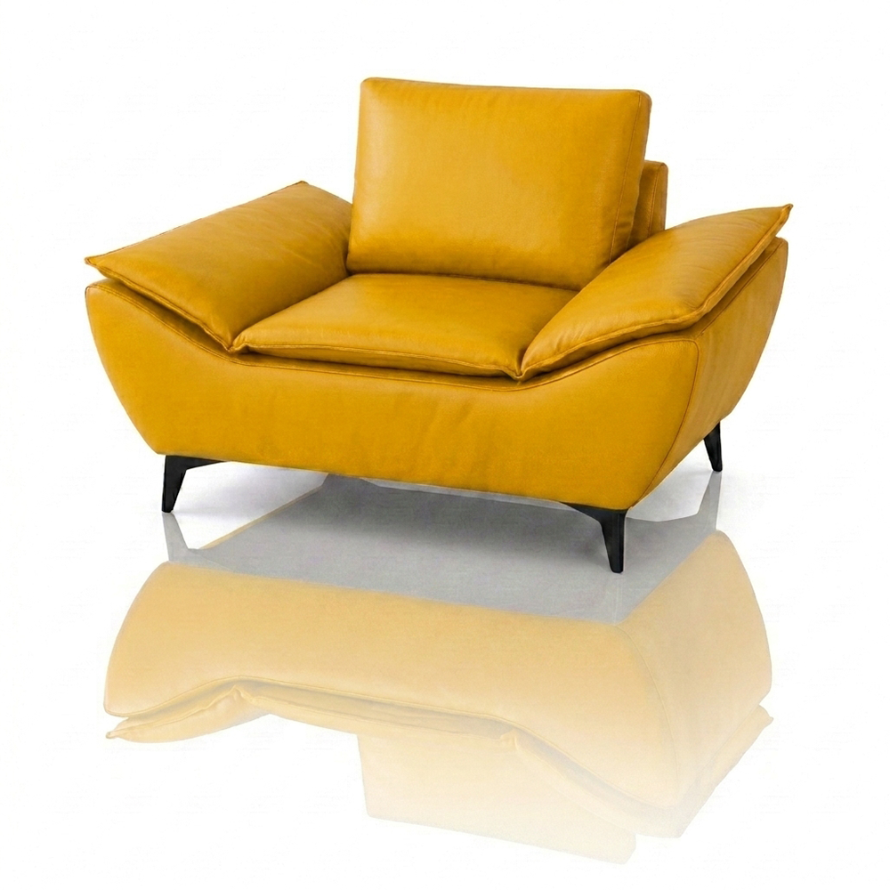 Leather Fabric Sofa Chair (Model: OSCAR-SOFA-3P001)